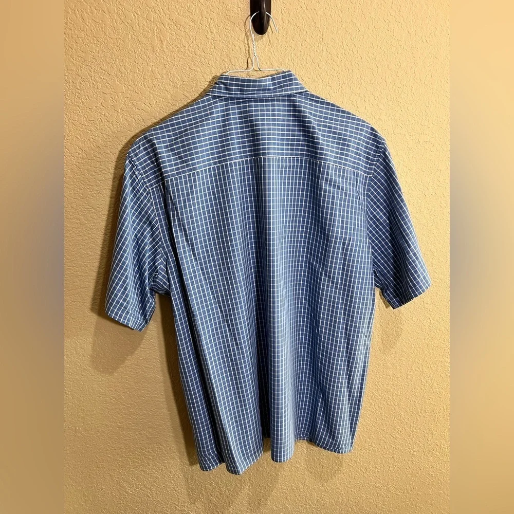 Banana Republic Men's Blue Plaid Shirt
